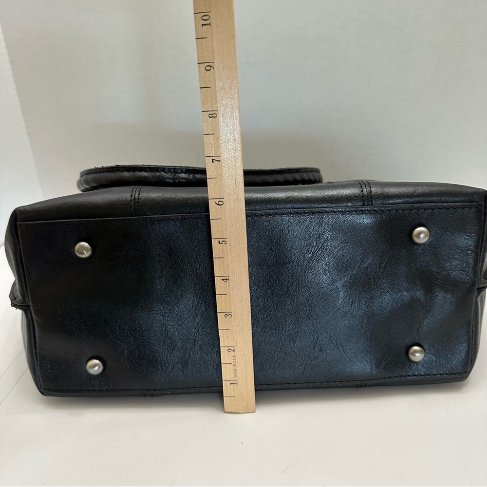 Patricia Nash Heritage Collection Michel Dome Tote – Black Leather - Picture 5 of 8